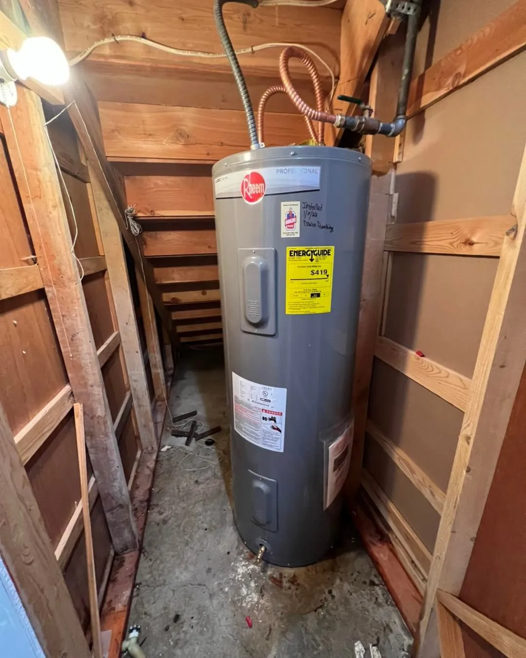 Water Heater Repair & Installation