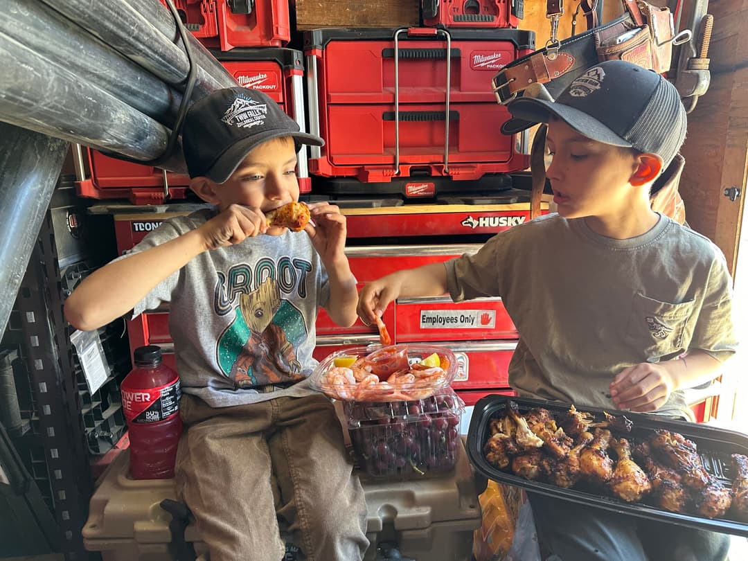 Josh and his family — the heart behind Doulos Plumbing